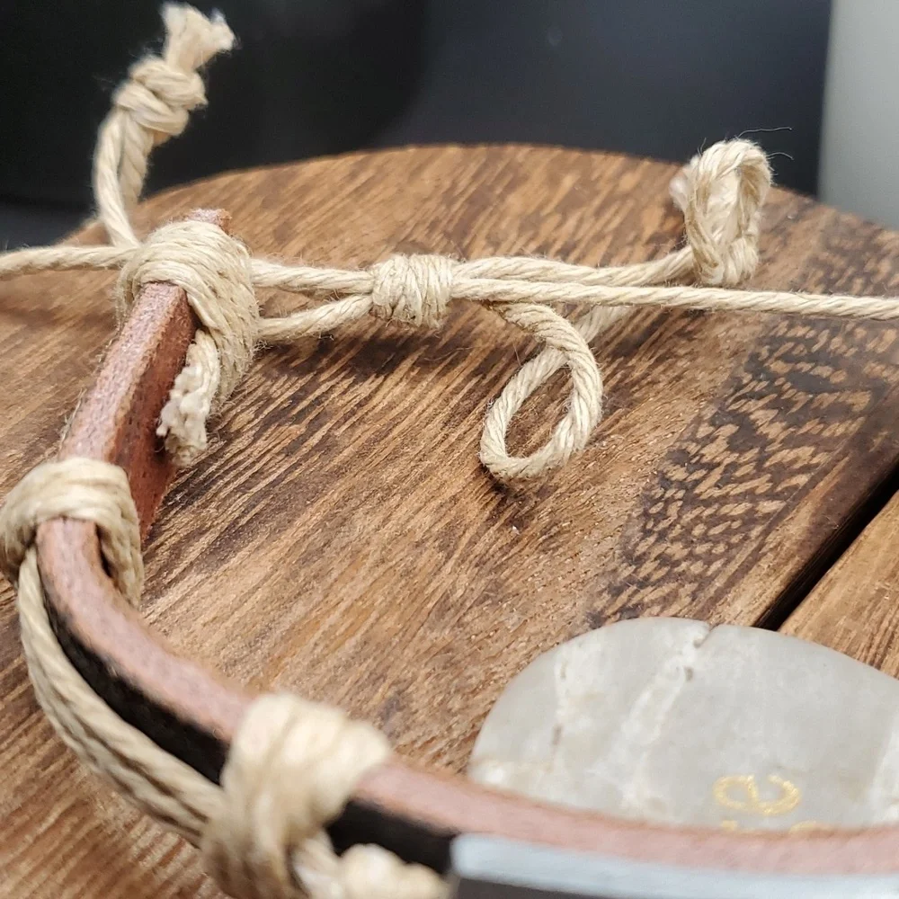 B2607‎ leather cross bracelet masculine